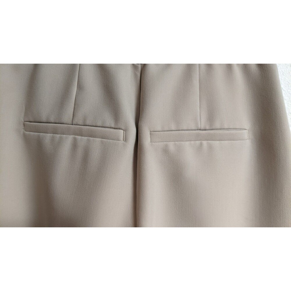 Women's Abercrombie & Fitch Sloane Tan Tailored Wide Leg Pant 29/8 - Picture 10 of 13